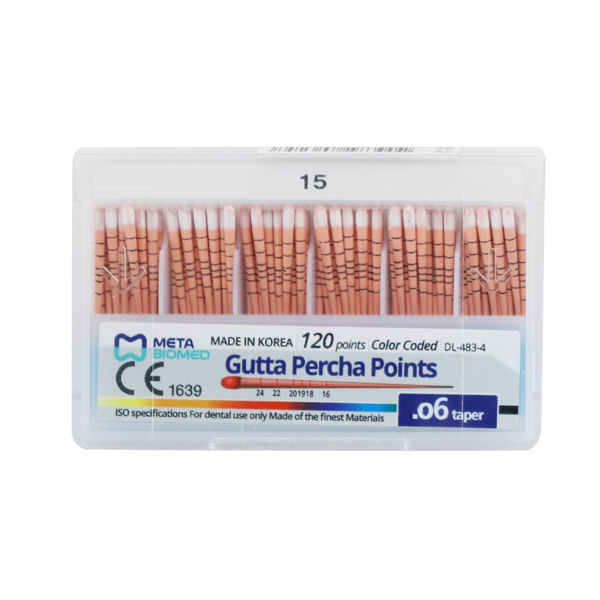 Meta Gutta Percha Points Special Taper - 6%