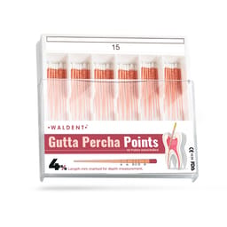 Waldent Gutta Percha Points 4% (Length Marked) #15