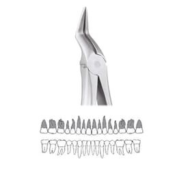 GDC Extraction Forceps Upper Roots - 197.11 Secure (SFX197.11)