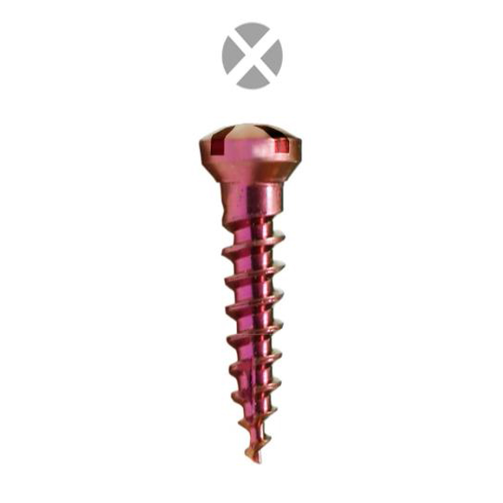 SK Surgicals Titanium Cross Head Screws - 1.5mm x 5mm (1505TC)