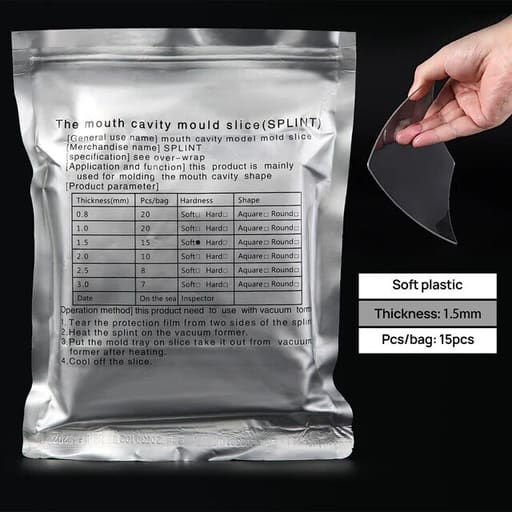 U Ortho Vacuum Forming Bleaching Sheets - Soft