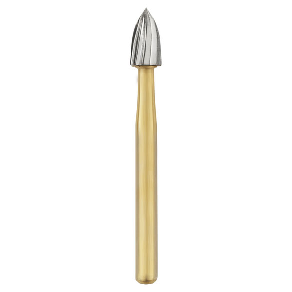 SS White Flame Finishing Bur-12 Blades #7108 (Pack Of 10)
