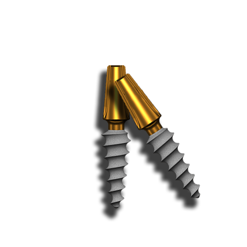 Impact Compressive Sharp Tip Dental Implant 5mm