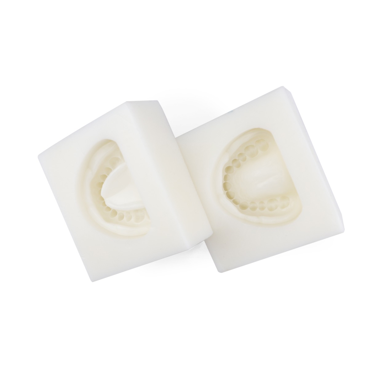 iDENTical Complete Dentulous Cast Moulds -White M8019