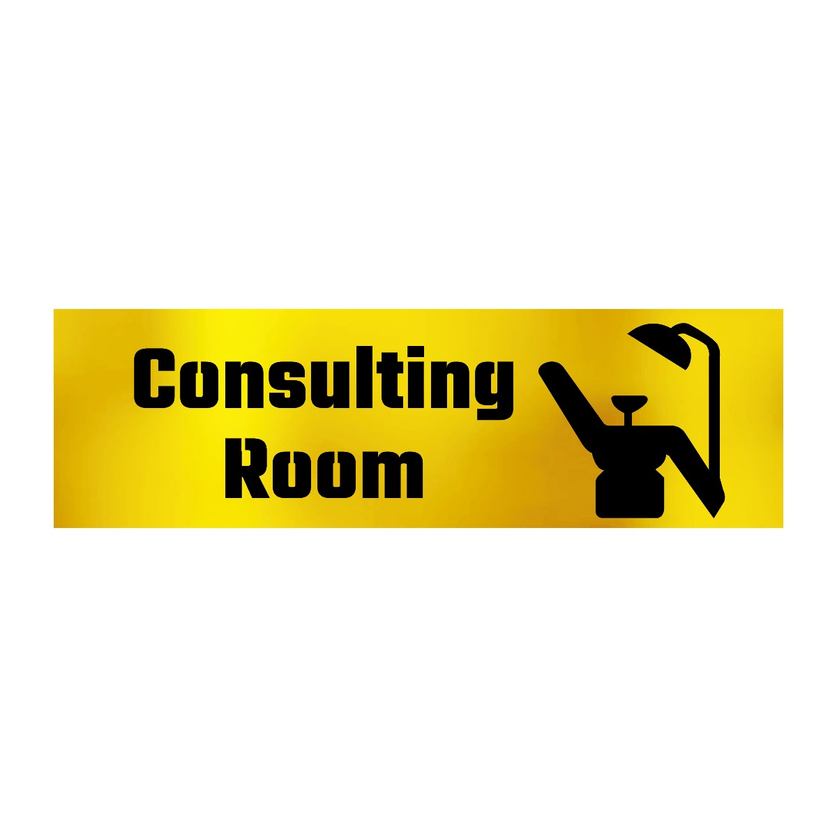 Unique Dents Acrylic Sign Plate - Consulting Room SPA001