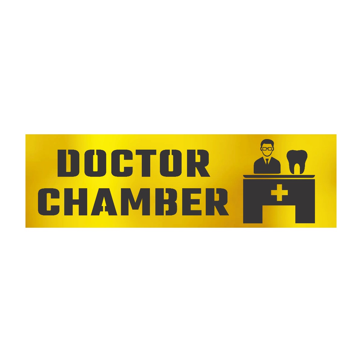 Unique Dents Acrylic Sign Plate - Doctor Chamber SPA003