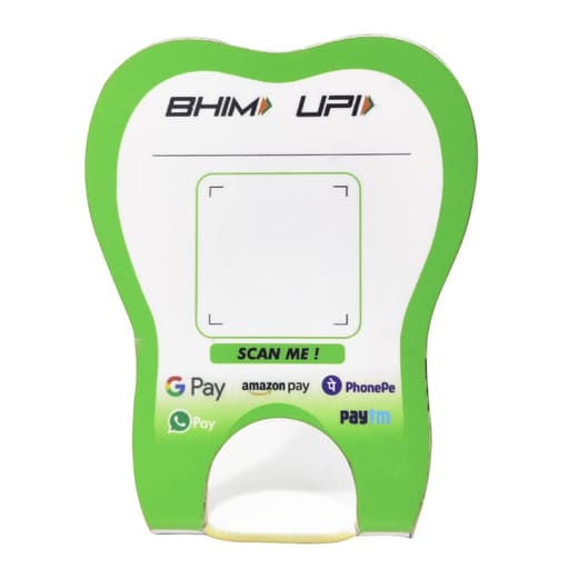 Unique Dents Tooth Shaped QR Code Stand (QS001)