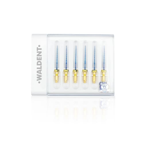 Waldent Wal-flex S- Blue Rotary Files 25mm