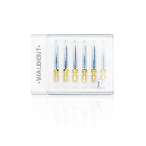 Waldent Wal-flex S- Blue Rotary Files 25mm