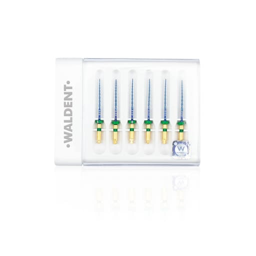 Waldent Wal-flex S- Blue Rotary Files 25mm