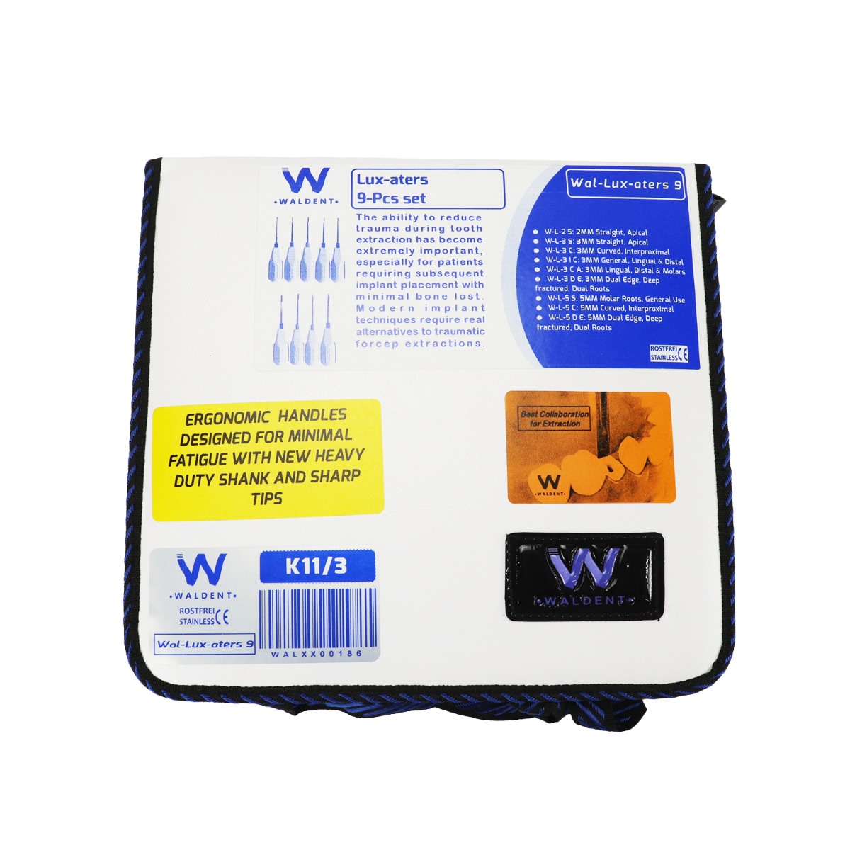 Waldent Luxators Set of 9 (K11/3)