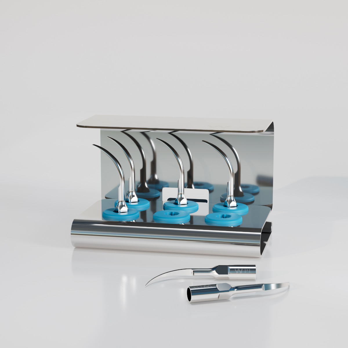 Waldent Anytooth Ultrasonic Scaler Tips Kit (Satelac, DTE, NSK Type) 