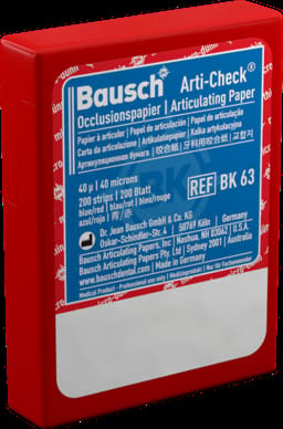 Bausch Arti-Check Dental Articulating Papers Micro Thin - 40µ Microns - 4
