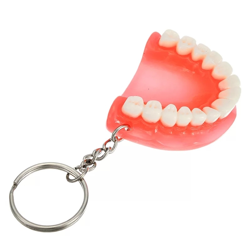 Dental Denture Key Chain