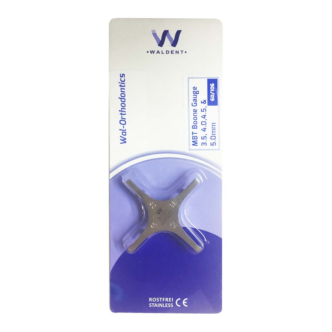 Waldent MBT Boone Gauge 3.5, 4.0, 4.5, & 5.0mm (60/106)