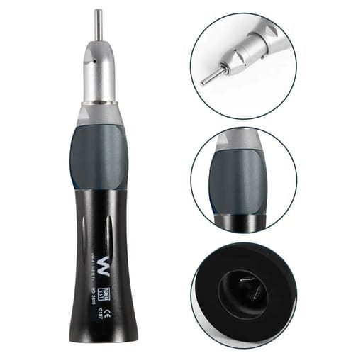 Waldent Straight Handpiece Special Edition - Black (W-134) 