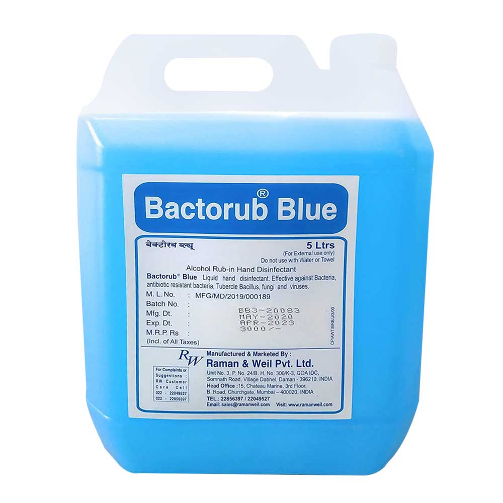 Raman & Weil Bactorub Blue 