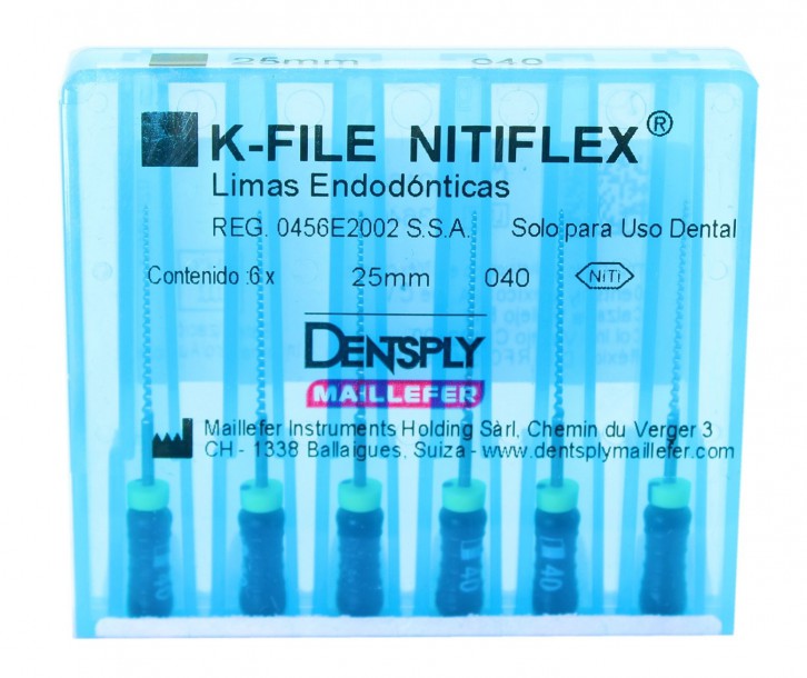 Dentsply NiTi K File(Hand)-25mm #40