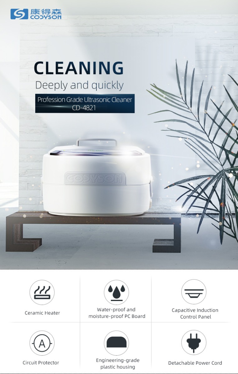 Codyson Ultrasonic Cleaner CD-4821 (2.5 Litres)