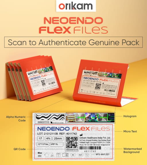 NeoEndo Flex Rotary Files 25mm