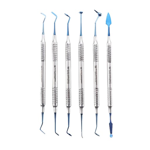 Waldent Plasma+ Composite Instrument Kit of 6 (K14/2)
