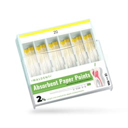 Waldent Paper Points 2% (Length Marked) #20