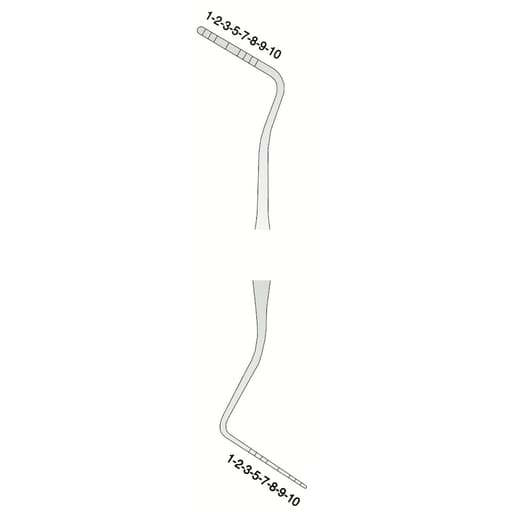 GDC Double End Probes Goldman Fox / William Probe #6 (Pcpgf/W6)