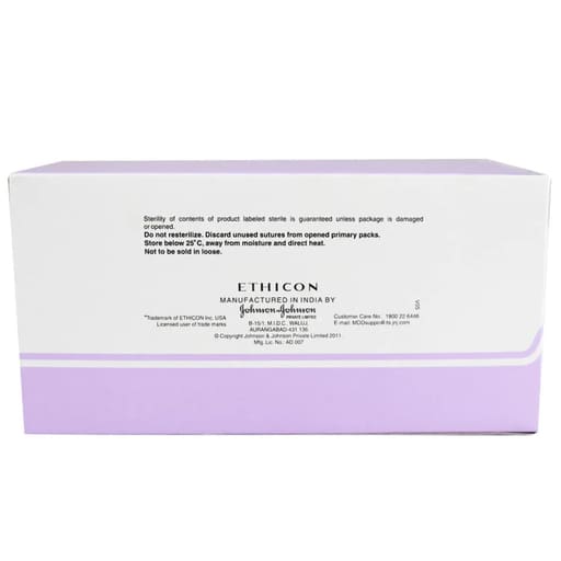 Ethicon VP 2317S Vicryl Plus Absorbable Surgical Sutures (MH-1 31MM 1/2 Circle Taperpoint) Pack Of 12
