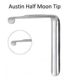 Waldent Wal-Retractors Tissue Retractor Austin Half Moon 80mm 8/104
