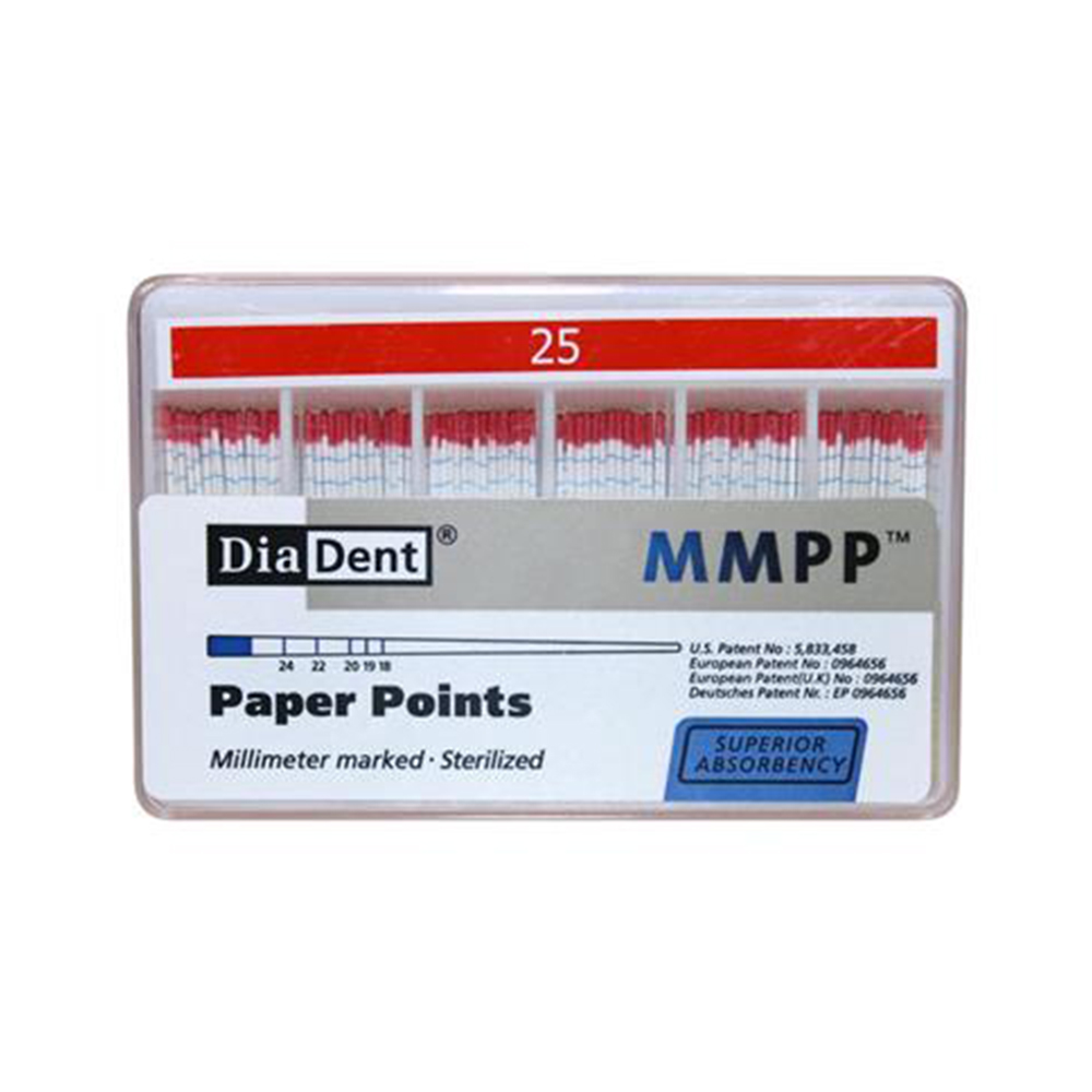 Diadent Paper Points -2% # 25