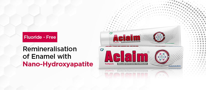 Group Pharma Aclaim Toothpaste With Nano Technology (Pack of 6)