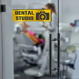 Unique Dents Acrylic Sign Plate - Dental Studio SPA002 - 2