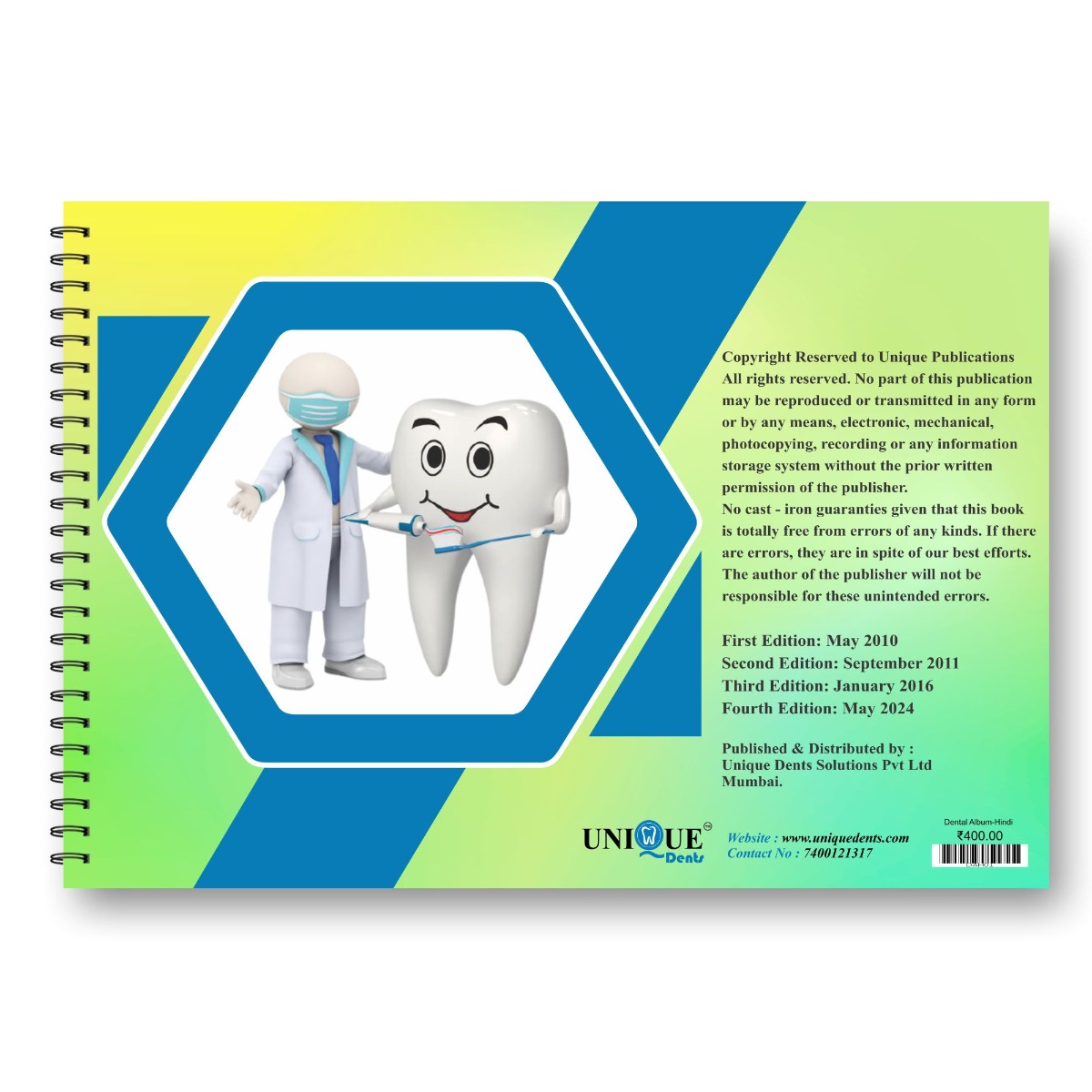 Unique Dents Patient Education Guide Dental Albums 