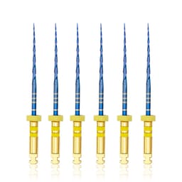 Waldent Wal-flex S- Blue Rotary Files 25mm - 16