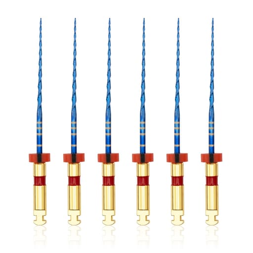 Waldent Wal-flex S- Blue Rotary Files 25mm