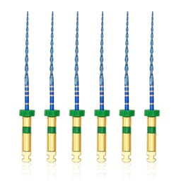 Waldent Wal-flex S-Blue Rotary Files 25mm - 35/4%