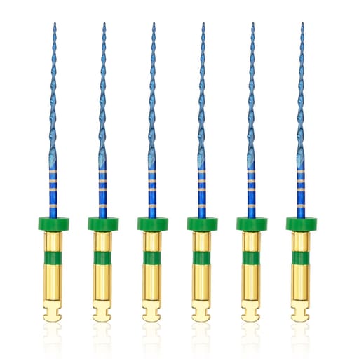Waldent Wal-flex S- Blue Rotary Files 25mm