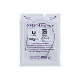 U ortho Niti Reverse Curve Arch Wire-Ovoid (Pack of 2) - 6