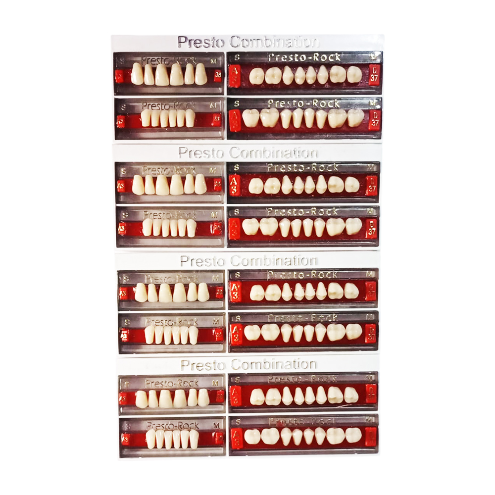 2GM PrestoRock Teethset A3-38 (Pack of 4 Sets)