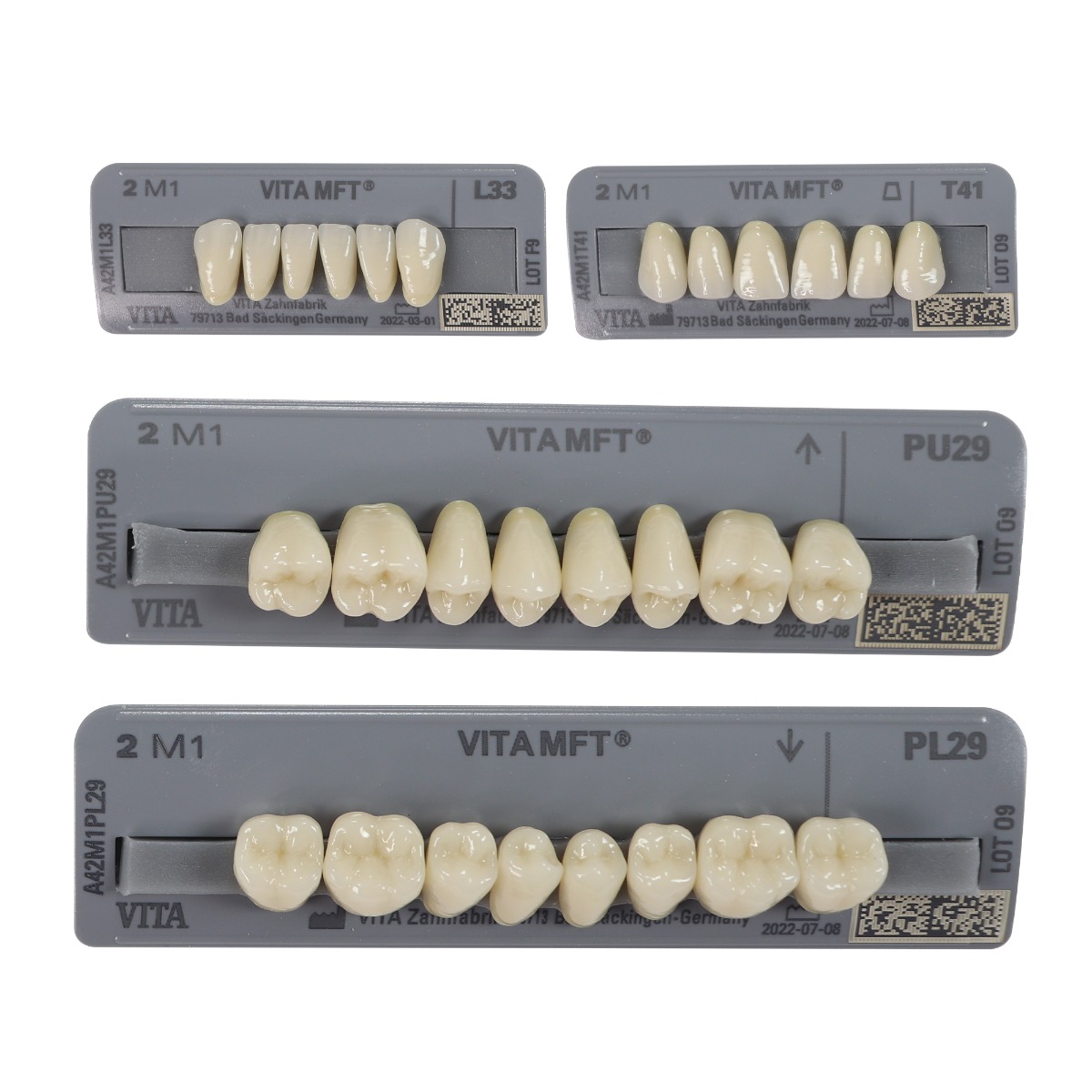 Vita MFT Denture Teeth 2M1 (Set of 28)
