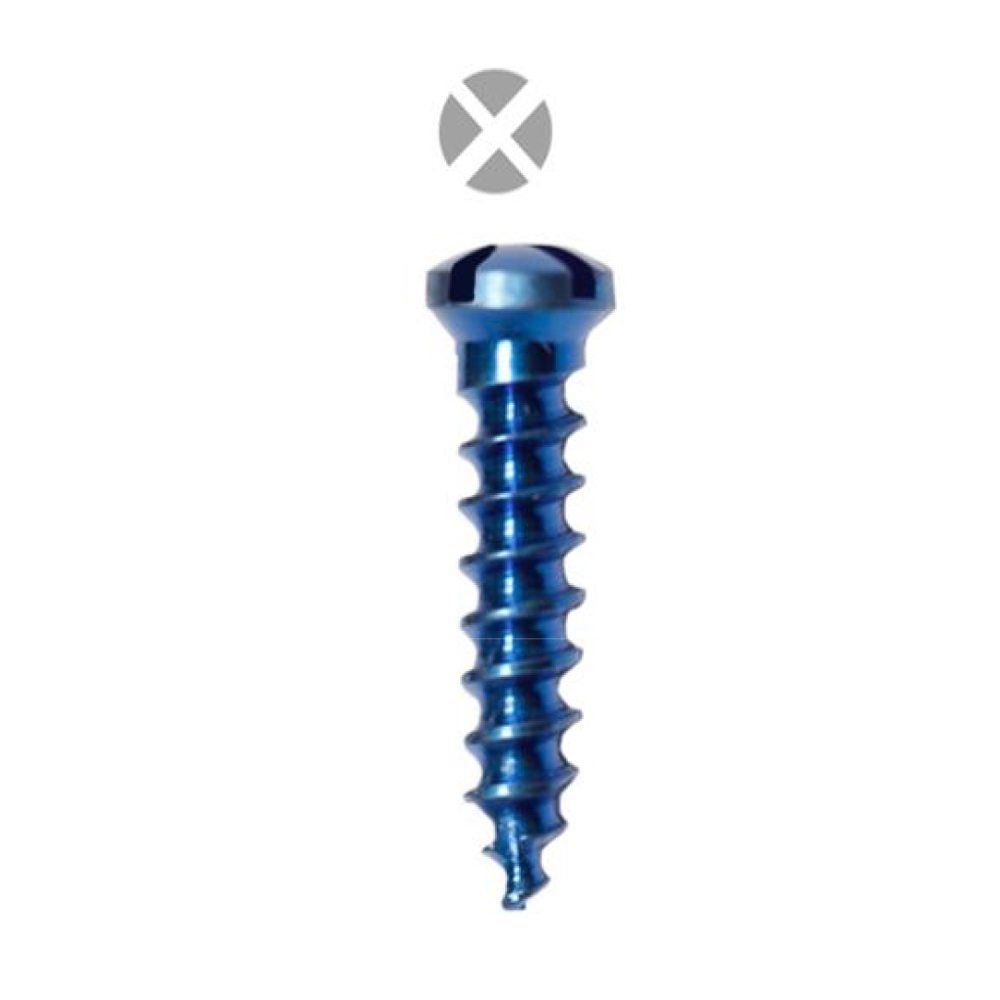 SK Surgicals Titanium Cross Head Screws - 2mm