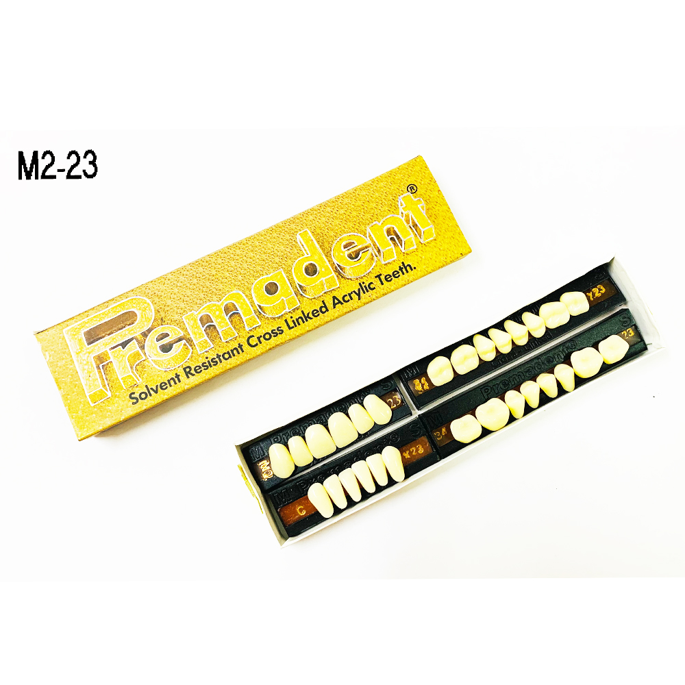 Premadent Teeth Set Cross Linked Acrylic Teeth