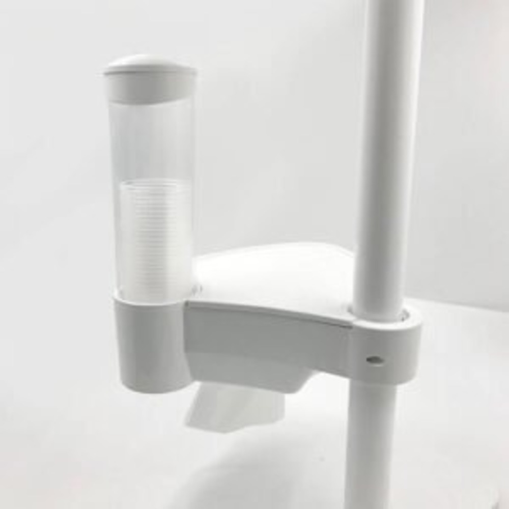 ET Dental Cup Dispenser With An Extended Arm - Chair Mount    