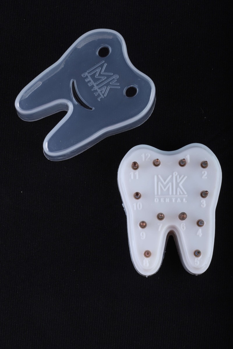 MiK Basic Tooth Preparation Bur Kit (Pack of 12 Burs)