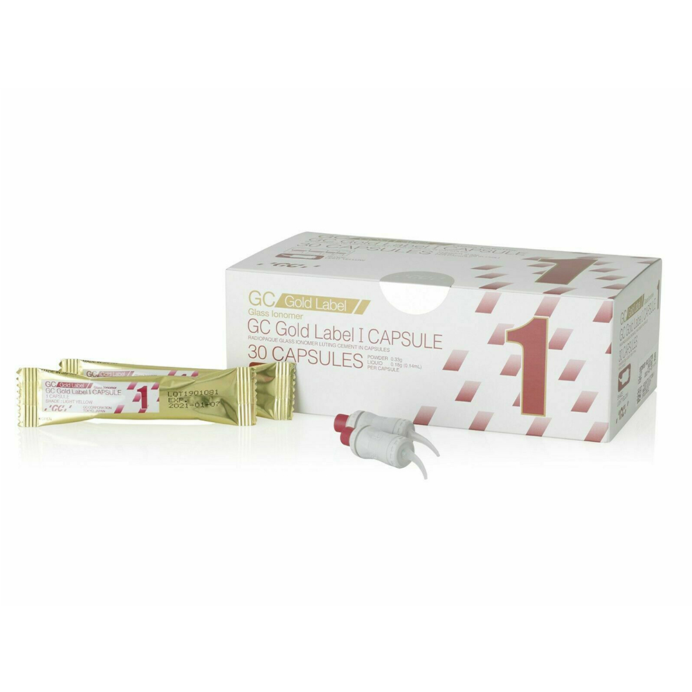 GC Fuji & Gold Label 1 Capsules GIC