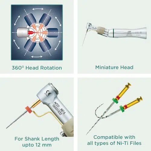 NSK MPAS F20R Endomotor Head (Y110044)