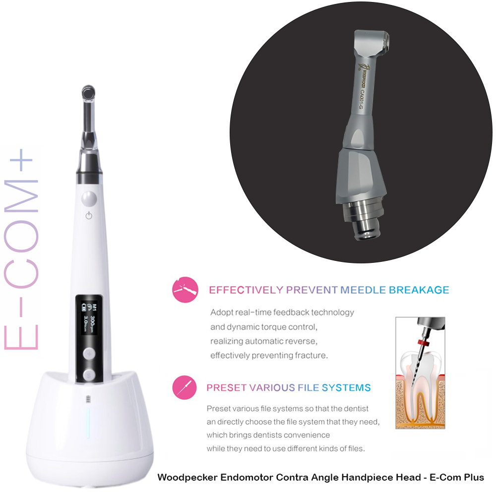 Woodpecker Endomotor Contra Angle Handpiece Heads