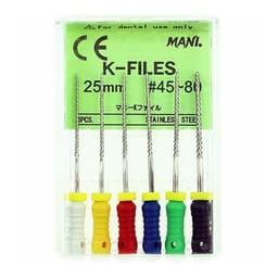 Mani K-File 25mm # 45-80
