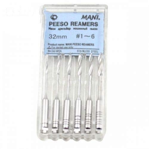 Mani Peeso Reamers 32Mm Assorted #1-6