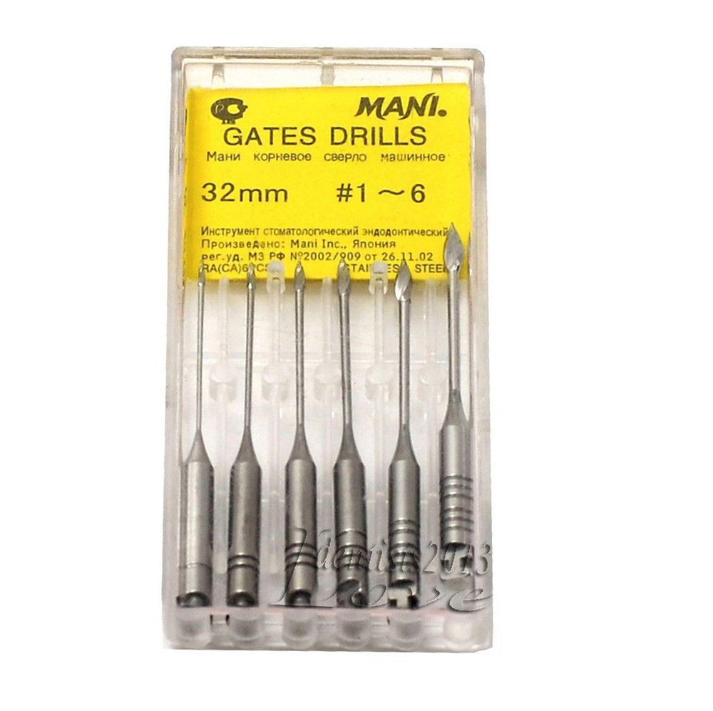 Mani Gates Drill 32Mm #1-6 Assorted